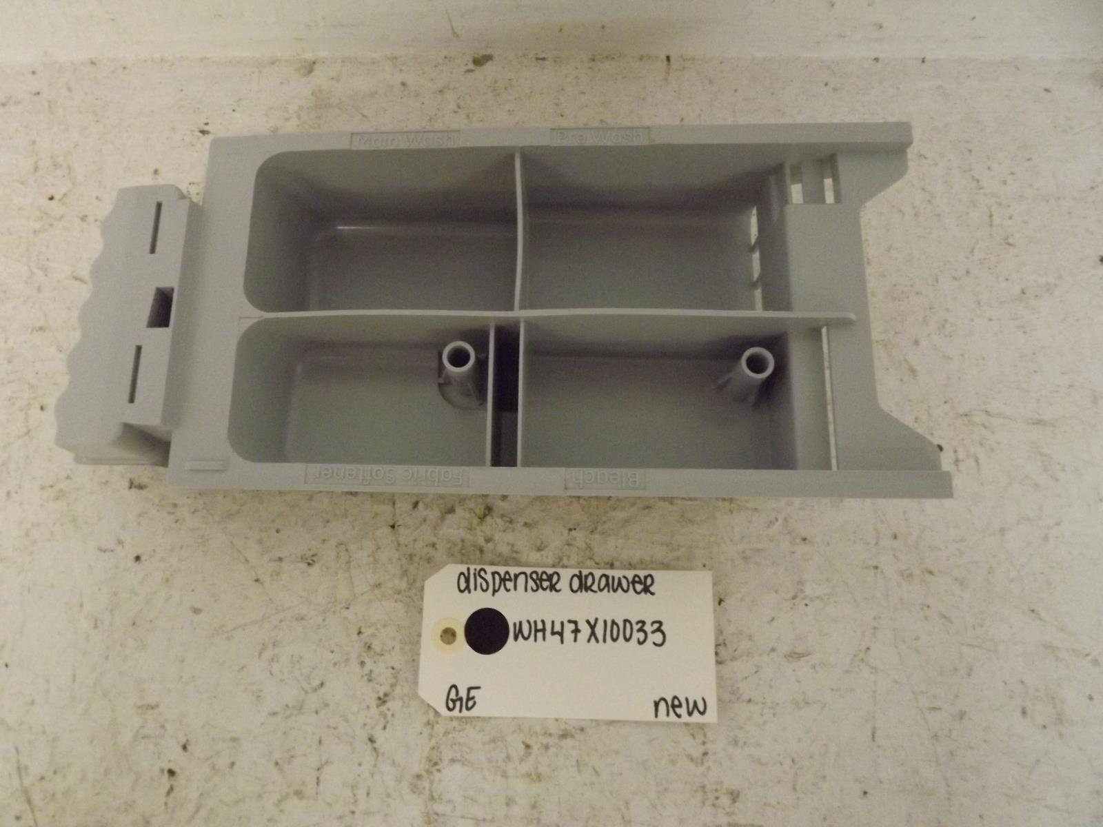 GE Washer WH47X10033 Dispenser Drawer New GE Washer WH47X10033 Dispenser Drawer New